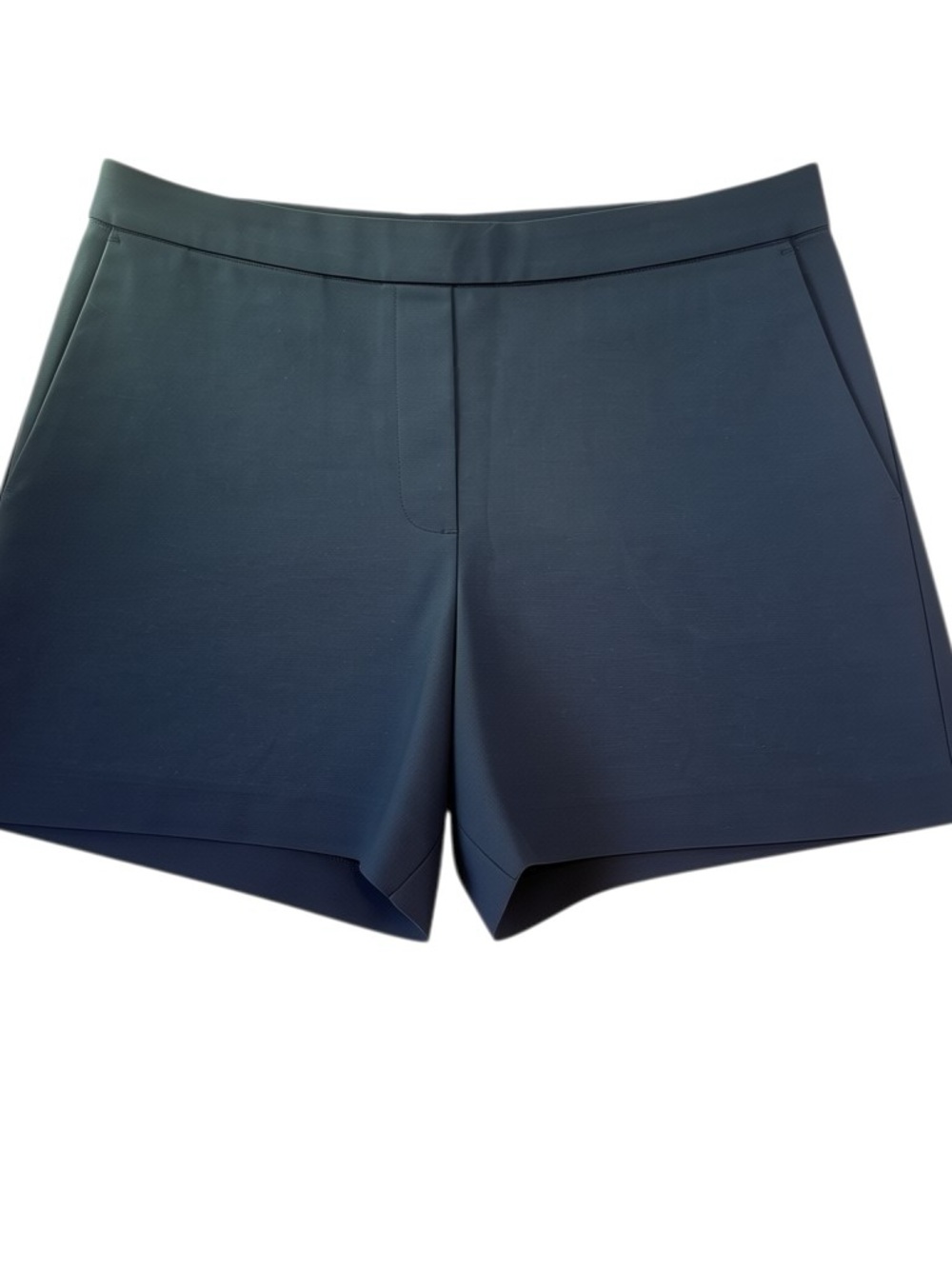 Rachel Zoe Navy High-Rise Tailored Shorts Dressy Work Office Career Classic Sz 6